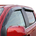 Westin 72-31402 Slim Wind Deflector; 4 pc.; Smoke; - Truck Part Superstore