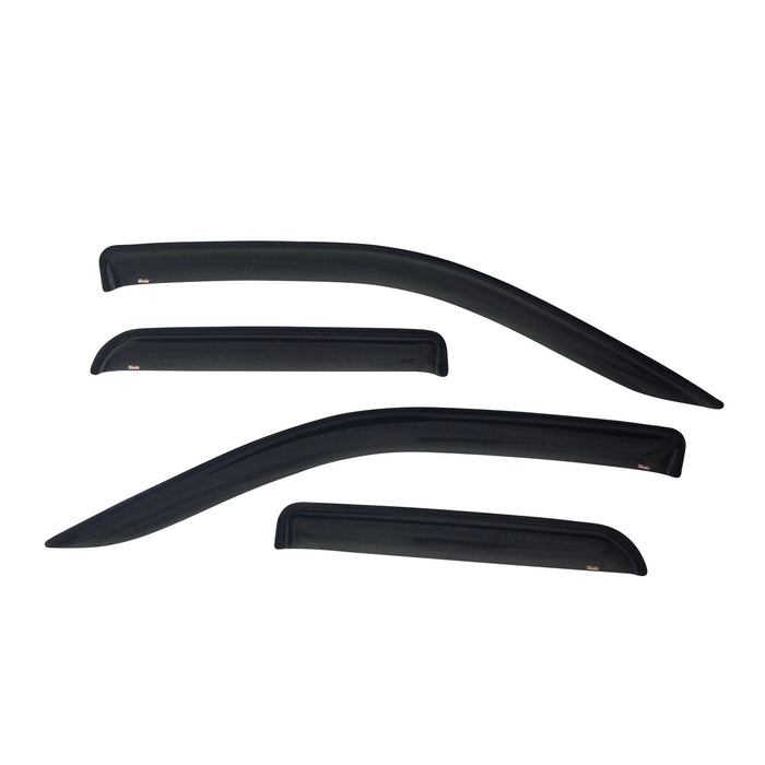 Westin 72-31480 Slim Wind Deflector; 4 pc.; Smoke; - Truck Part Superstore
