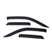 Westin 72-31480 Slim Wind Deflector; 4 pc.; Smoke; - Truck Part Superstore