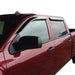 Westin 72-31484 Slim Wind Deflector; 4 pc.; Smoke; - Truck Part Superstore