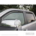 Westin 72-35407 In-Channel Wind Deflector; 4 pc.; Smoke; - Truck Part Superstore