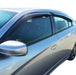 Westin 72-35428 Slim Wind Deflector; 4 pc.; Smoke; - Truck Part Superstore