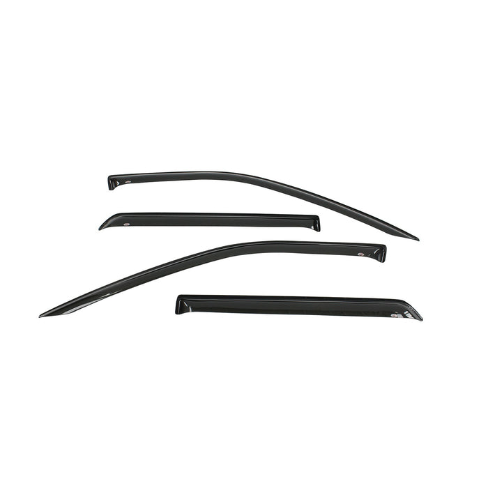 Westin 72-35430 Slim Wind Deflector; 4 pc.; Smoke; - Truck Part Superstore