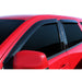 Westin 72-35430 Slim Wind Deflector; 4 pc.; Smoke; - Truck Part Superstore