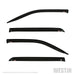 Westin 72-35432 Slim Wind Deflector; 4 pc.; Smoke; - Truck Part Superstore