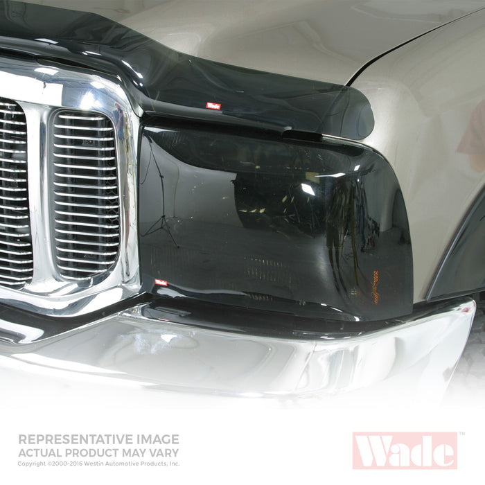 Westin 72-36244 Headlight Covers; Smoke; 2 pc.; - Truck Part Superstore