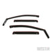 Westin 72-37415 In-Channel Wind Deflector; 4 pc.; Smoke; - Truck Part Superstore
