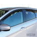 Westin 72-37415 In-Channel Wind Deflector; 4 pc.; Smoke; - Truck Part Superstore