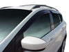 Westin 72-37442 Slim Wind Deflector; 4 pc.; Smoke; - Truck Part Superstore