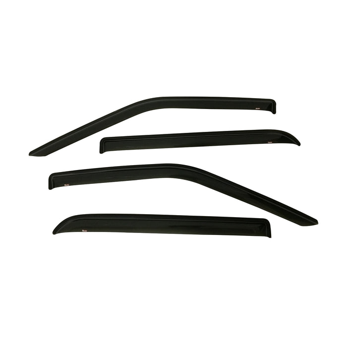 Westin 72-37444 Slim Wind Deflector; 4 pc.; Smoke; For Super Crew Cab; - Truck Part Superstore