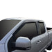 Westin 72-37446 Slim Wind Deflector; 4 pc.; Smoke; For Super Cab; - Truck Part Superstore