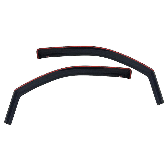 Westin 72-37459 In-Channel Wind Deflector; Front; 2 pc.; Smoke; - Truck Part Superstore