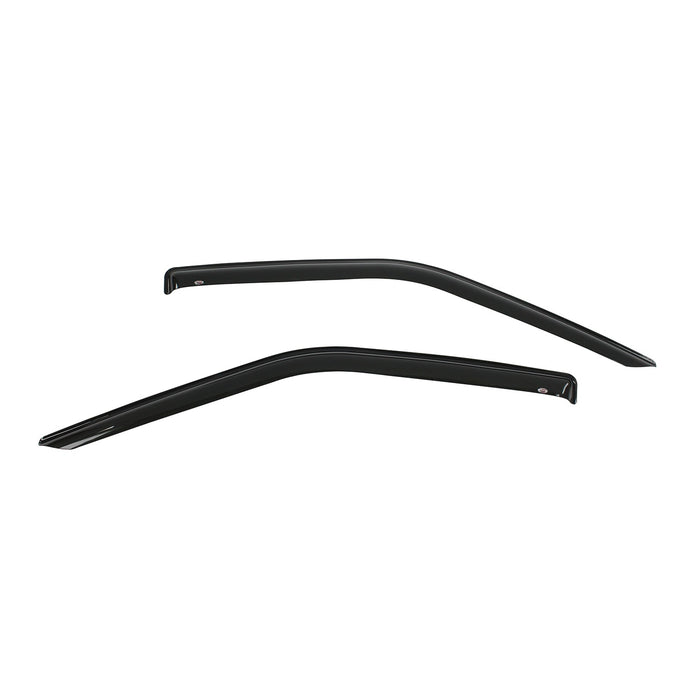 Westin 72-37472 Slim Wind Deflector; Front; 2 pc.; Smoke; - Truck Part Superstore