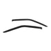 Westin 72-37472 Slim Wind Deflector; Front; 2 pc.; Smoke; - Truck Part Superstore