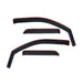 Westin 72-39417 In-Channel Wind Deflector; 4 pc.; Smoke; For Double Cab; - Truck Part Superstore