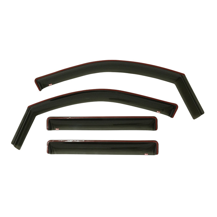 Westin 72-39419 In-Channel Wind Deflector; 4 pc.; Smoke; - Truck Part Superstore