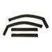 Westin 72-39419 In-Channel Wind Deflector; 4 pc.; Smoke; - Truck Part Superstore