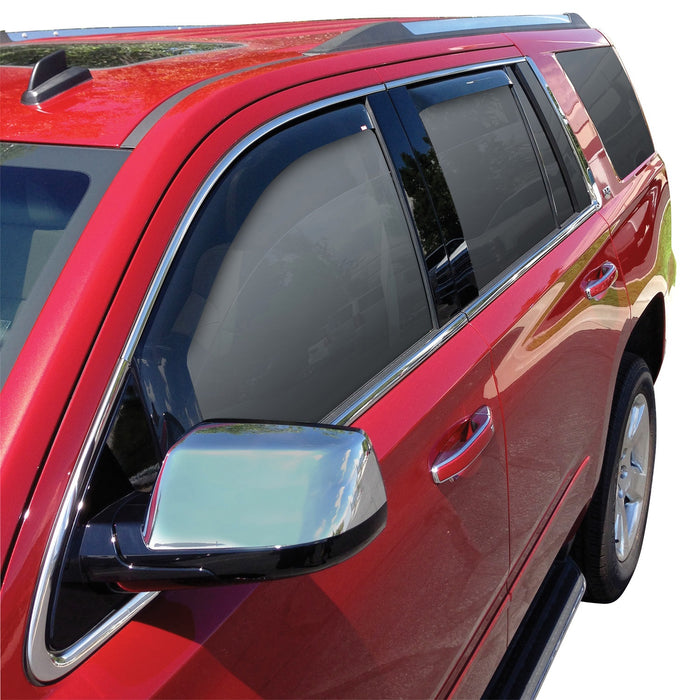 Westin 72-39419 In-Channel Wind Deflector; 4 pc.; Smoke; - Truck Part Superstore
