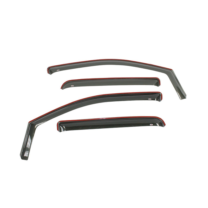 Westin 72-39423 In-Channel Wind Deflector; 4 pc.; Smoke; - Truck Part Superstore