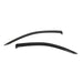 Westin 72-39456 Slim Wind Deflector; Front; 2 pc.; Smoke; For Double Cab; - Truck Part Superstore