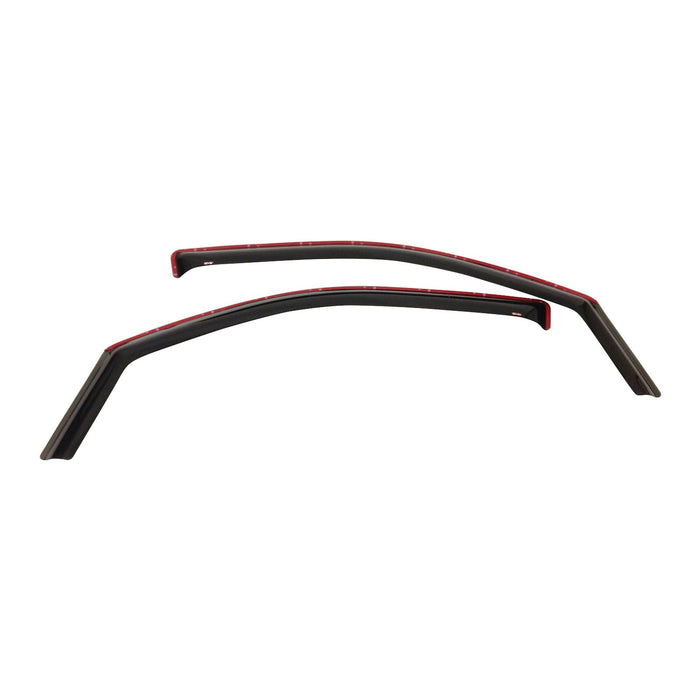 Westin 72-39467 In-Channel Wind Deflector; Front; 2 pc.; Smoke; - Truck Part Superstore