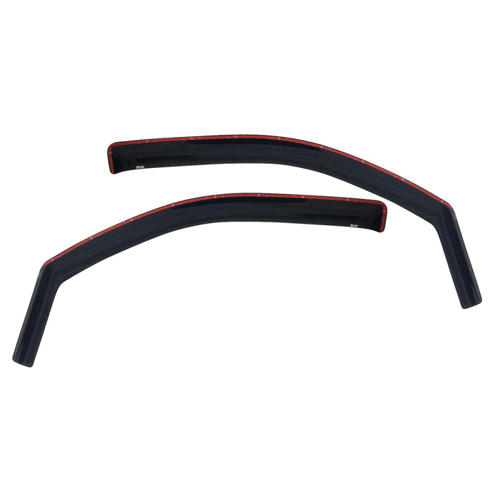 Westin 72-39469 In-Channel Wind Deflector; Front; 2 pc.; Smoke; - Truck Part Superstore
