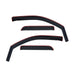Westin 72-39487 In-Channel Wind Deflector; 4 pc.; Smoke; w/24 in. Rear Window; - Truck Part Superstore