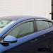 Westin 72-43492 Slim Wind Deflector; 4 pc.; Smoke; - Truck Part Superstore
