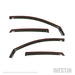Westin 72-44491 In-Channel Wind Deflector; 4 pc.; Smoke; - Truck Part Superstore