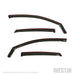 Westin 72-44493 In-Channel Wind Deflector; 4 pc.; Smoke; - Truck Part Superstore
