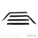 Westin 72-51404 Slim Wind Deflector; 4 pc.; Smoke; - Truck Part Superstore