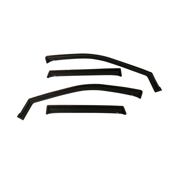 Westin 72-51487 In-Channel Wind Deflector; 4 pc.; Smoke; - Truck Part Superstore