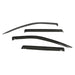 Westin 72-51488 Slim Wind Deflector; 4 pc.; Smoke; - Truck Part Superstore
