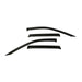 Westin 72-51490 Slim Wind Deflector; 4 pc.; Smoke; - Truck Part Superstore