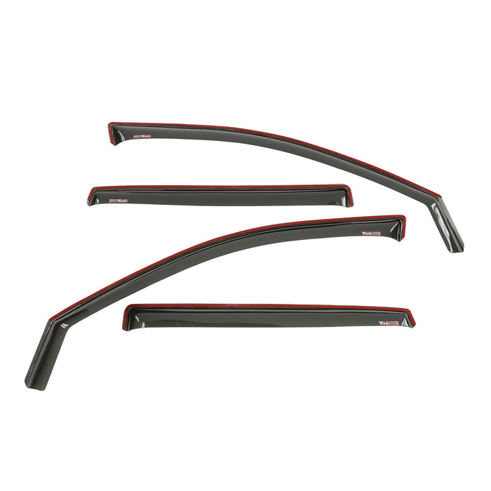 Westin 72-51497 In-Channel Wind Deflector; 4 pc.; Smoke; - Truck Part Superstore