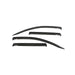 Westin 72-66480 Slim Wind Deflector; 4 pc.; Smoke; - Truck Part Superstore