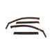 Westin 72-66483 In-Channel Wind Deflector; 4 pc.; Smoke; - Truck Part Superstore