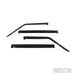 Westin 72-69420 Slim Wind Deflector; 4 pc.; Smoke; - Truck Part Superstore