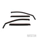 Westin 72-69479 In-Channel Wind Deflector; 4 pc.; Smoke; - Truck Part Superstore
