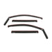 Westin 72-69483 In-Channel Wind Deflector; 4 pc.; Smoke; - Truck Part Superstore