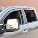 Westin 72-69483 In-Channel Wind Deflector; 4 pc.; Smoke; - Truck Part Superstore
