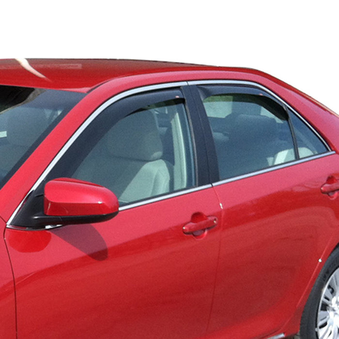 Westin 72-88423 In-Channel Wind Deflector; 4 pc.; Smoke; Tape-On; - Truck Part Superstore
