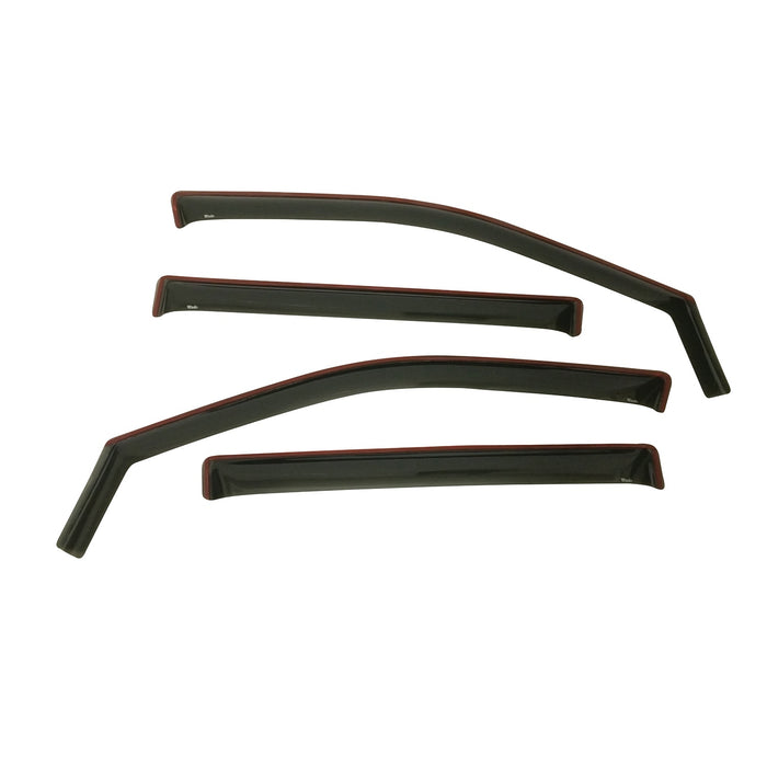 Westin 72-88429 In-Channel Wind Deflector; 4 pc.; Smoke; - Truck Part Superstore