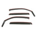 Westin 72-88433 In-Channel Wind Deflector; 4 pc.; Smoke; For Double Cab; - Truck Part Superstore