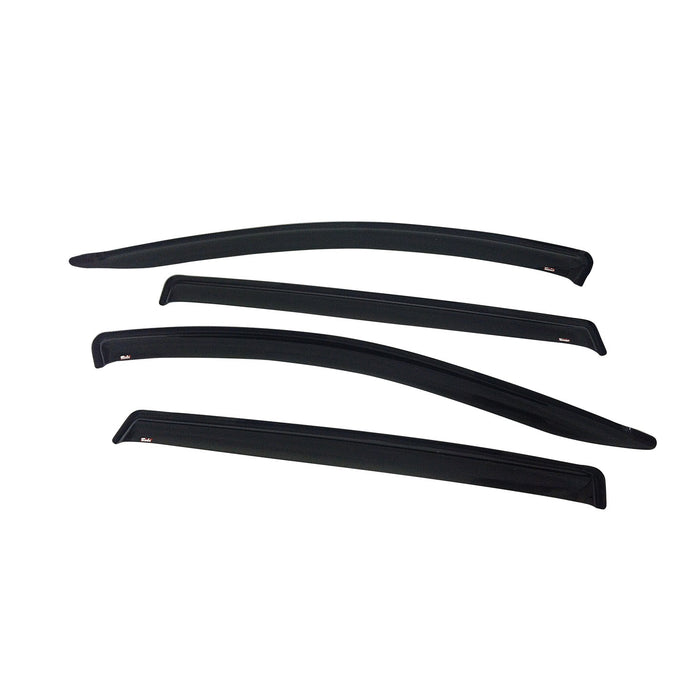 Westin 72-88446 Slim Wind Deflector; 4 pc.; Smoke; Tape-On; - Truck Part Superstore
