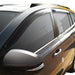 Westin 72-88446 Slim Wind Deflector; 4 pc.; Smoke; Tape-On; - Truck Part Superstore