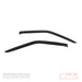 Westin 72-88476 Slim Wind Deflector; Front; 2 pc.; Smoke; - Truck Part Superstore
