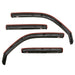 Westin 72-88491 In-Channel Wind Deflector; 4 pc.; Smoke; - Truck Part Superstore