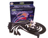 Taylor Cable 72002 8mm Spiro-Pro Ignition Wire Set; Spiro-Wound Core; Custom Fit; 135 deg.; Black; - Truck Part Superstore