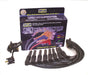Taylor Cable 72020 8mm Spiro-Pro Ignition Wire Set; Black; Stock; 9.5 in.; OE Spark Plug Boot; - Truck Part Superstore